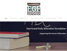 Tablet Screenshot of egfeducationfoundation.org